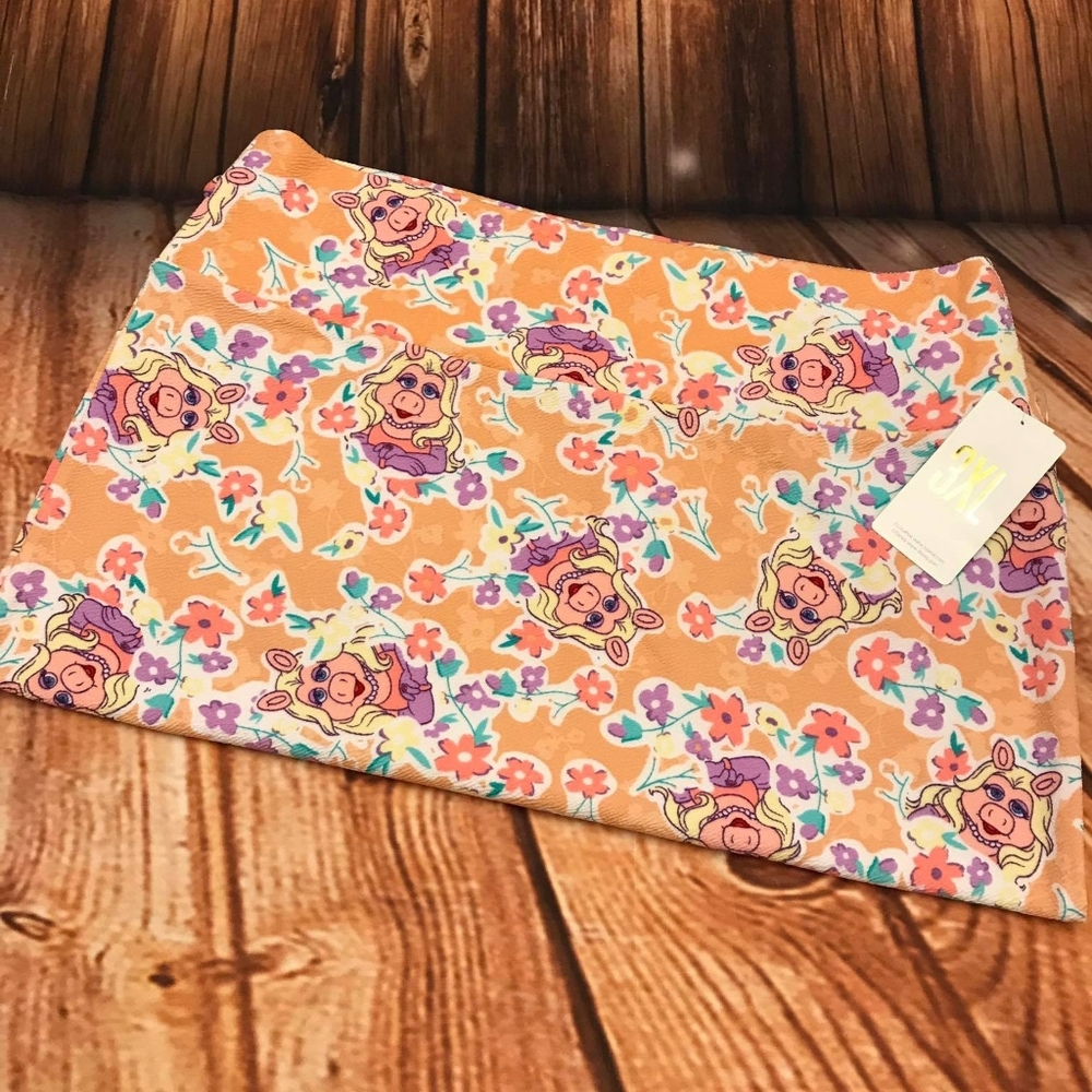 LuLaRoe Disney Cassie Pencil Skirt Size 3XL New